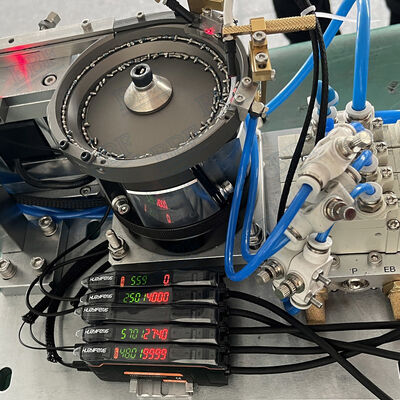 220 वी 50 हर्ट्ज विद्युत चुम्बकीय कंपन मोटर 300 मिमी कटोरा व्यास के साथ कंपन कटोरा फीडर विधानसभा लाइन एकीकरण के लिए उपयुक्त