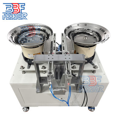 Customized Step Feeder Automatic Metal Parts Vibratory Conveyor Feeding System 